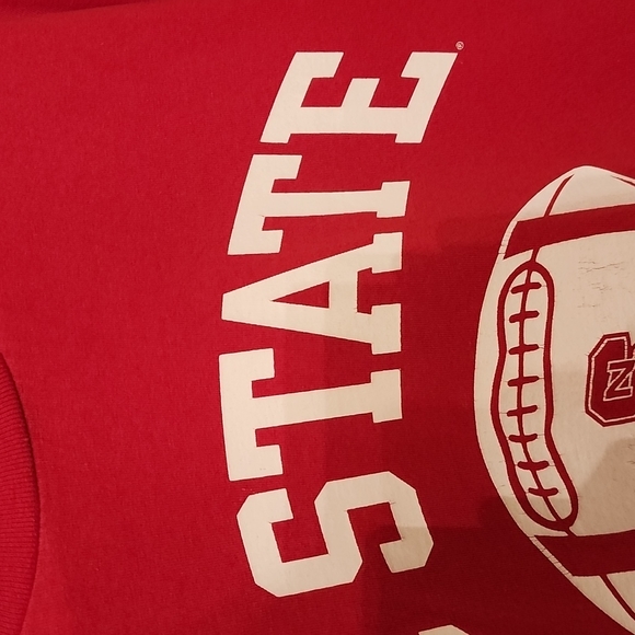 Men's Large NC State Football T-shirt - Picture 6 of 7